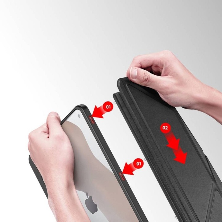 DUX DUCIS case MAGI with space for stylus for iPad 10.9 (2022) black