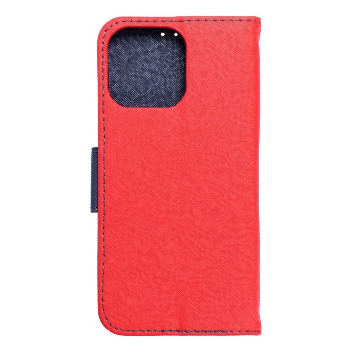 Flip case for iPhone 15 PRO MAX Fancy Book red-navy blue