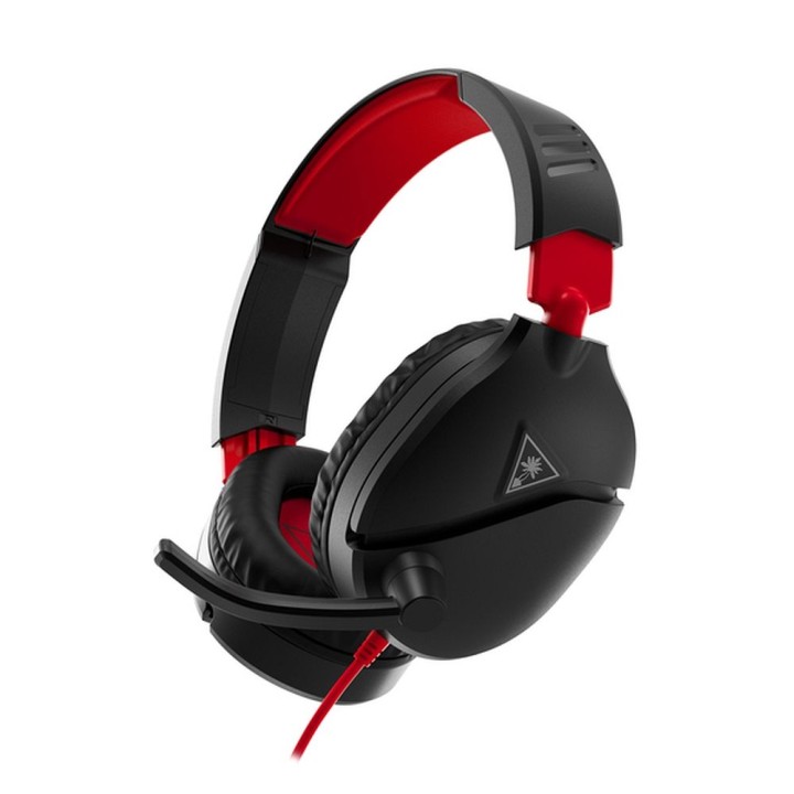 Wired on-ear headphones Jack 3,5 mm with microphone Turtle Beach Recon 70N red-black