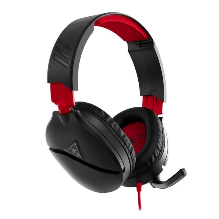 Wired on-ear headphones Jack 3,5 mm with microphone Turtle Beach Recon 70N red-black