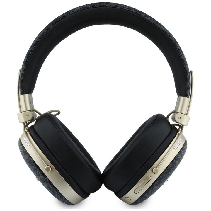 Wireless on-ear headphones Guess ENC Metal 4G Script Logo black