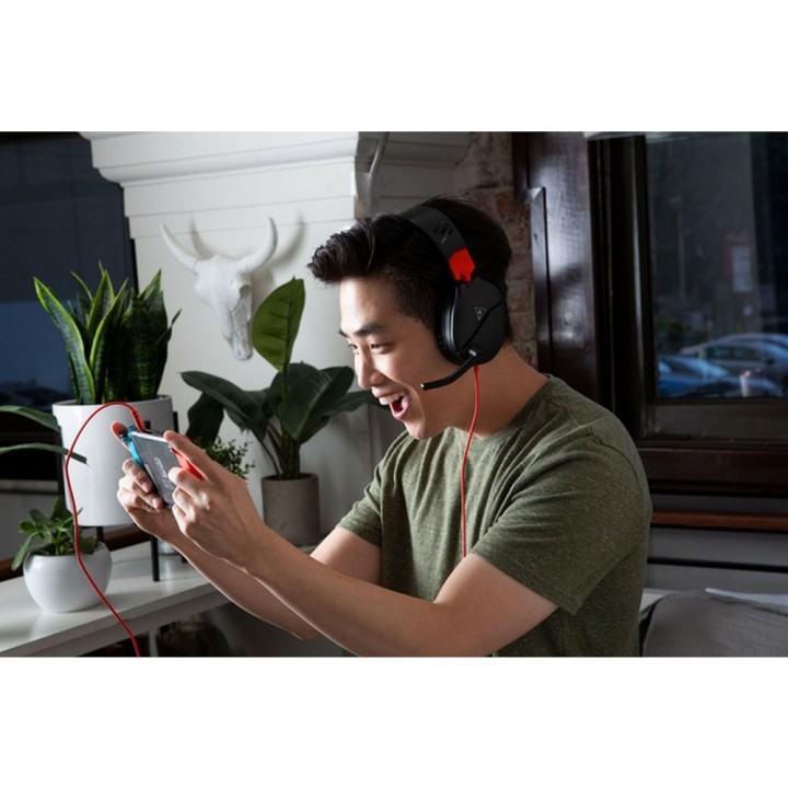 Наушники проводные накладные Jack 3,5 mm с микрофоном Turtle Beach Recon 70N czerwono-czarne