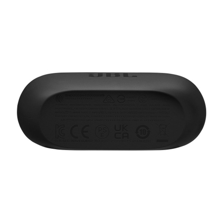 Wireless in-ear headphones ANC JBL Wave Buds 2 black