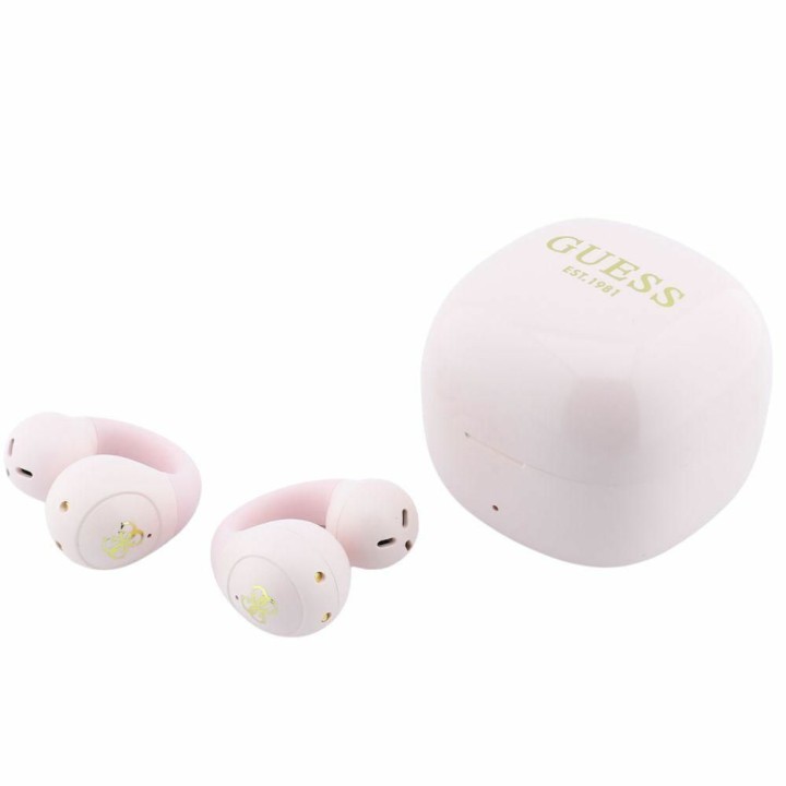 Wireless in-ear headphones OWS Guess Mini Classic pink
