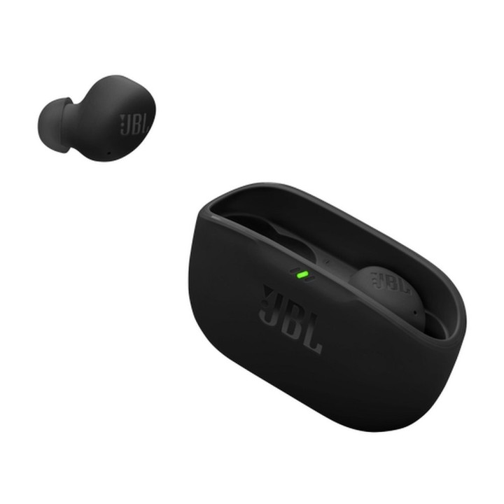 Wireless in-ear headphones ANC JBL Wave Buds 2 black
