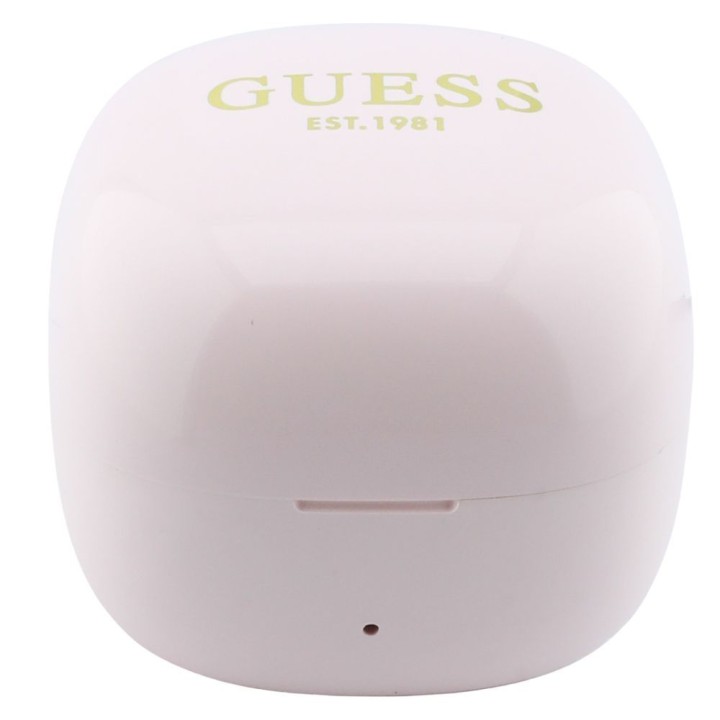 Wireless in-ear headphones OWS Guess Mini Classic pink