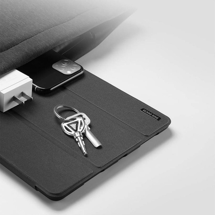 DUX DUCIS case DOMO foldable with a stylus compartment for iPad 10 (2022) black