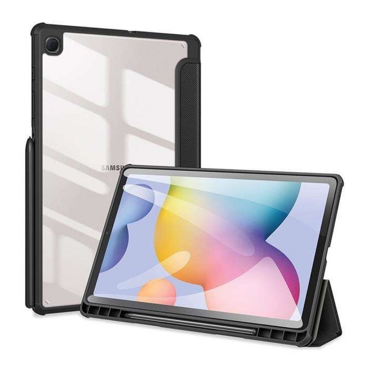 DUX DUCIS case TOBY with a stylus compartment for SAMSUNG Tab S6 Lite (P610/P613/P615/P619) black