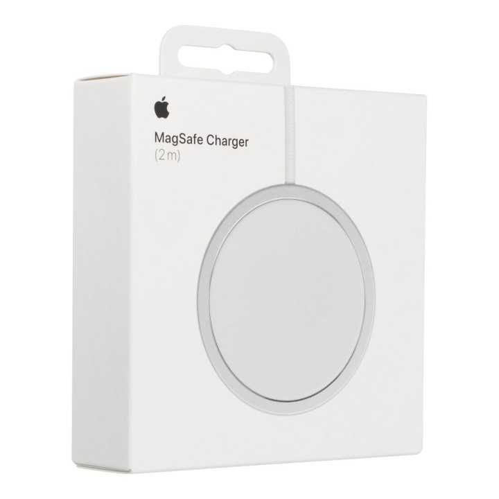 Оригінальна бездротовий зарядний пристрій Apple сумісна з MagSafe і Qi 2.2 MX6Y3ZM/A A3250 25W білий блістер