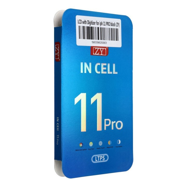 Дисплей для iPhone 11 Pro с черным сенсорным экраном (ZY-LTPS) IC Transferable